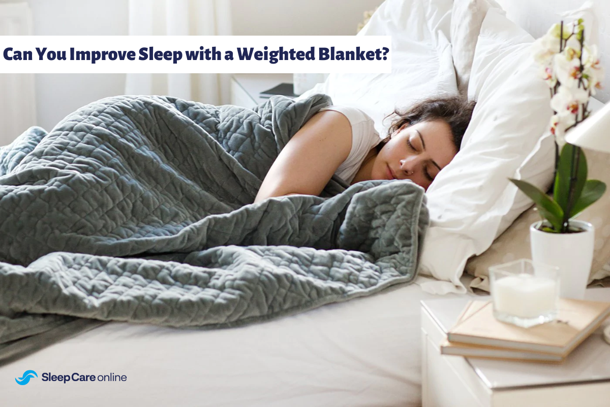 Weighted blanket obstructive sleep apnea sale