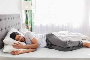 Side sleeping supports healthy airway alignment